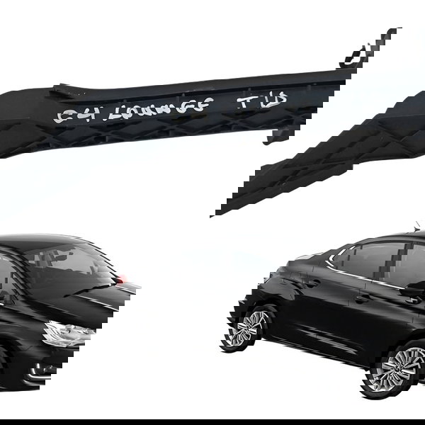 Guia Vidro Traseiro Direito Citroen C4 Lounge 2015 2016 2017