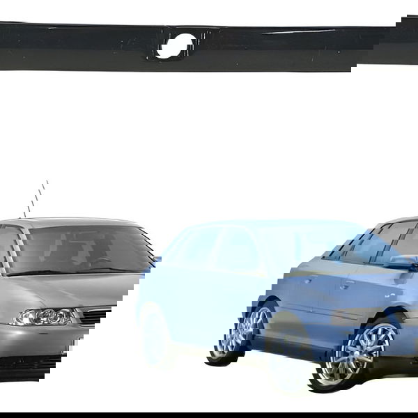 Moldura Friso Tampa Traseira Luz Placa Audi A3 2002 2003