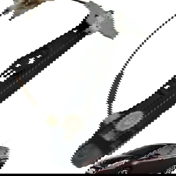 Maquina Vidro Traseiro Direito Peugeot 208 2014 2015 2016