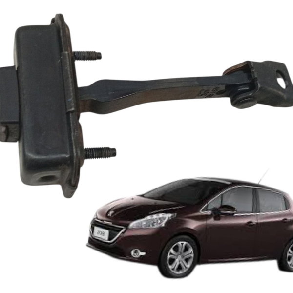 Limitador Porta Traseiro Esquerdo Peugeot 208 1.6 2014 2015