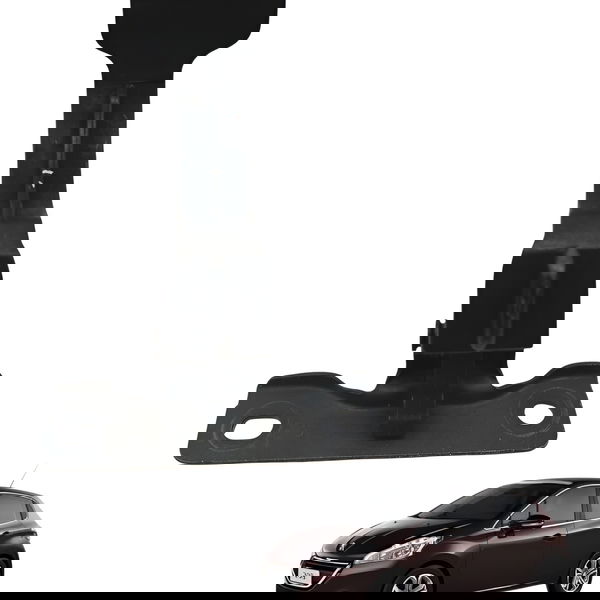 Alavanca Trava Fechadura Capo Peugeot 208 1.6 Allure 2015