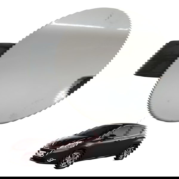 Tampa Portinhola Tanque Combustivel Peugeot 208 2014 Detalhe