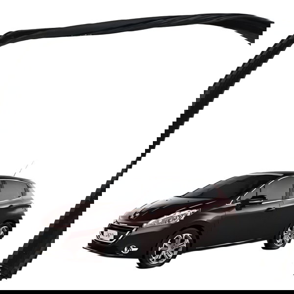 Borracha Canaleta Porta Traseira Direita Citroen C3 2017