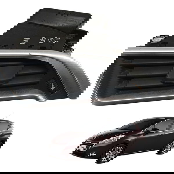 Difusor Ar Esquerdo Peugeot 208 Allure 2014 2015 2016