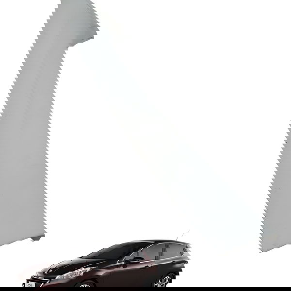 Moldura Coluna Dianteira Esquerda Peugeot 208 2014 2015