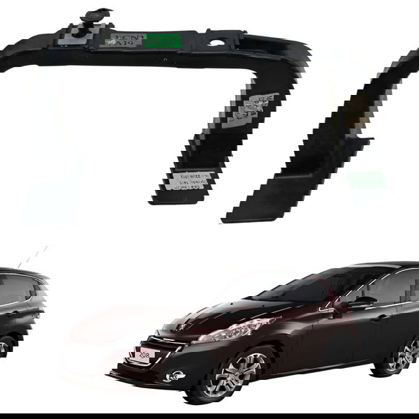 Maçaneta Alça Interna Porta Esquerda Peugeot 208 2014 2015