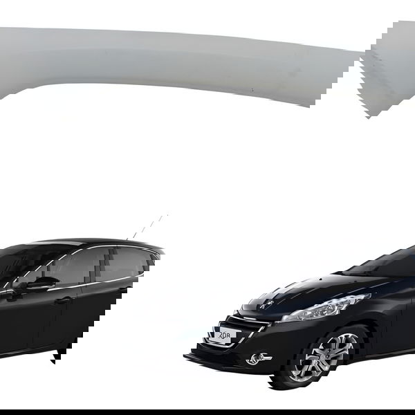 Moldura Coluna Dianteira Direita Peugeot 208 2014 2015