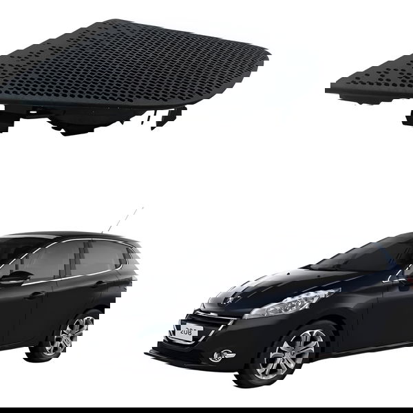 Moldura Twiter Esquerdo Peugeot 208 Allure 2014 2015 2016