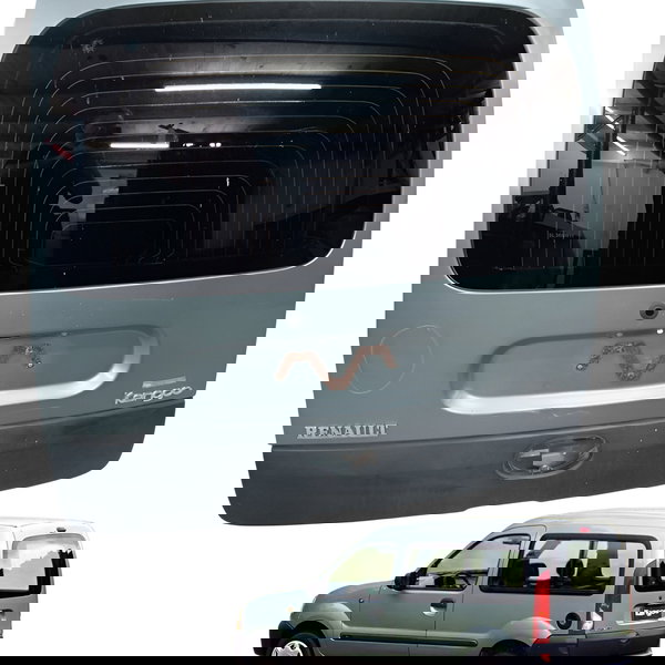 Tampa Traseira Renault Kangoo Expression Verde 2003 Detalhe