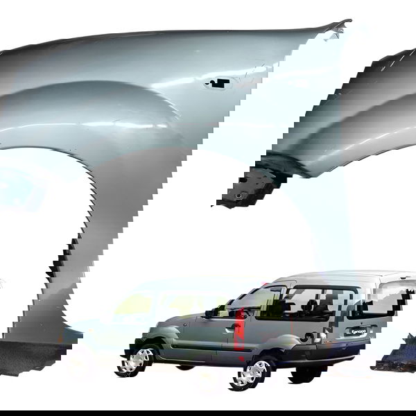 Paralama Dianteiro Esquerdo Renault Kangoo 1.6 2003 Detalhe