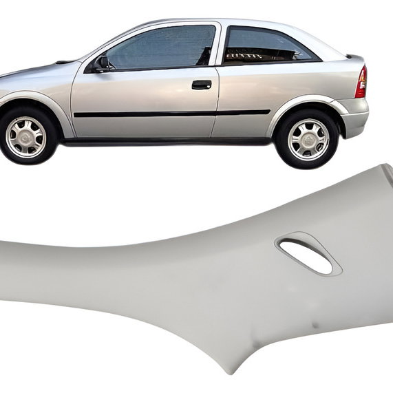 Acabamento Coluna Traseira Esquerda Gm Astra Hatch 2000