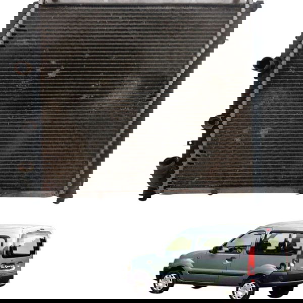 Radiador Agua Motor Renault Kangoo 1.0 2002 2003 Detalhe