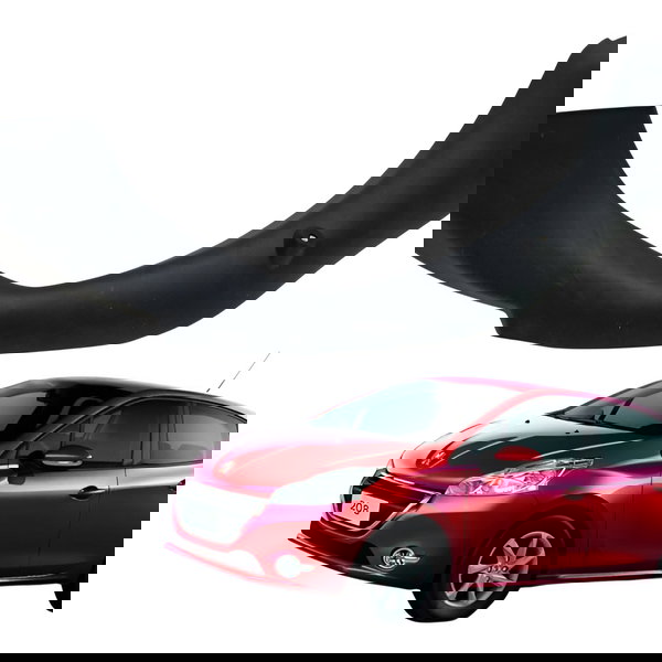 Acabamento Superior Esquerdo Porta Malas Peugeot 208 2015