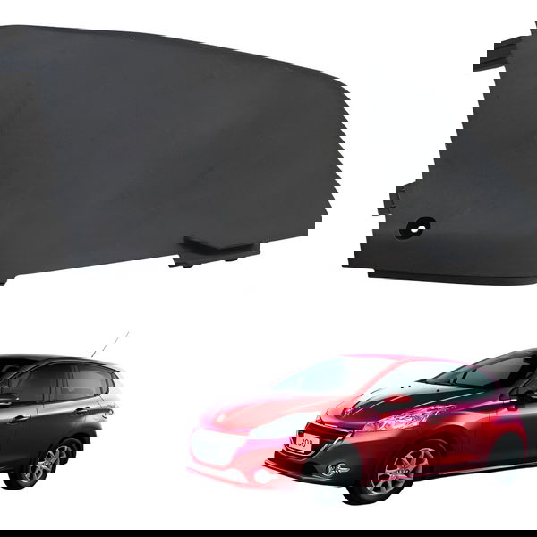 Moldura Esquerdo Acabamento Console Peugeot 208 2015 2016