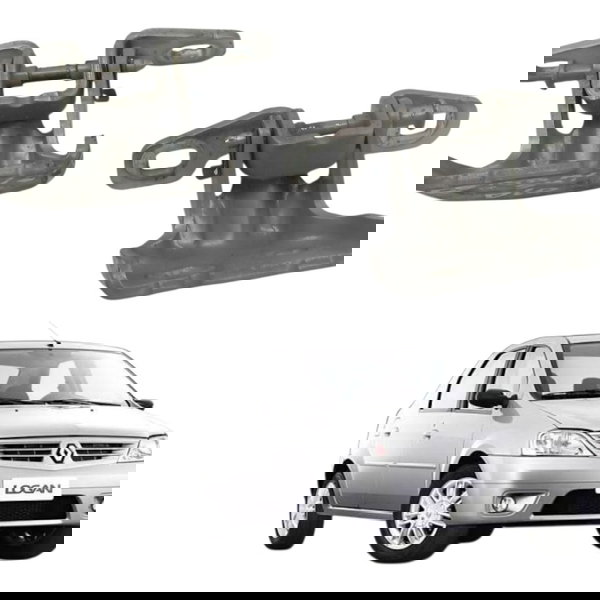 Dobradiça Porta Dianteira Direita Renault Logan 2006 2007