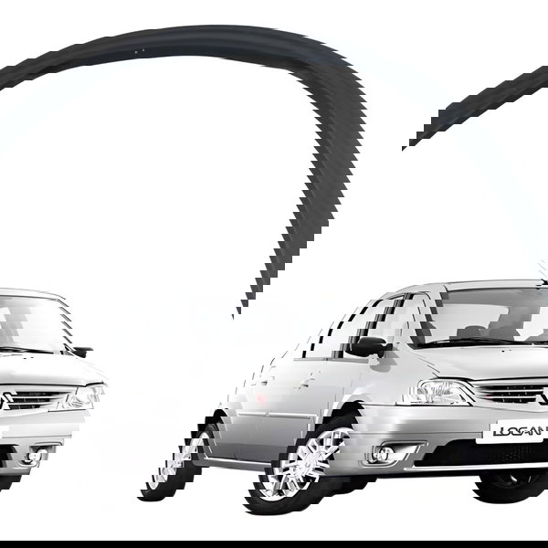 Borracha Canaleta Porta Dianteira Renault Logan 1.6 2009