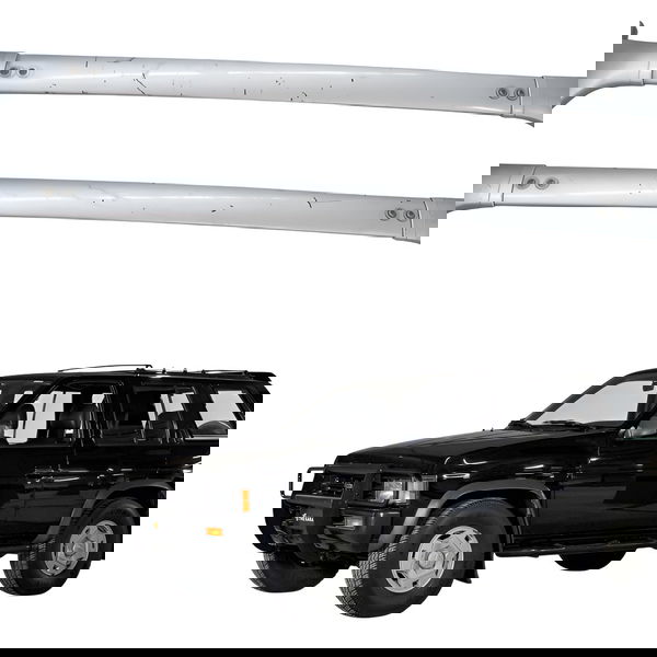 Par Barra Tranversal Trilho Teto Nissan Parthfinder 2013