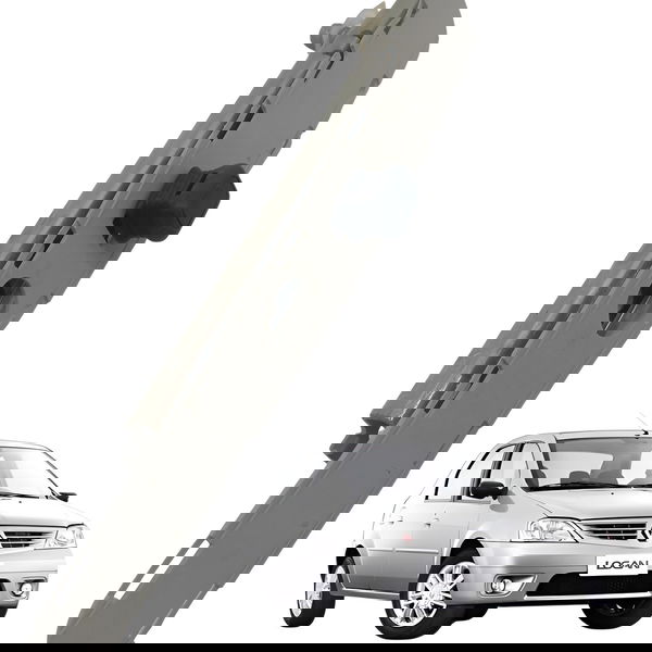 Trilho Regulagem Altura Cinto Esquerdo Renault Logan 2009