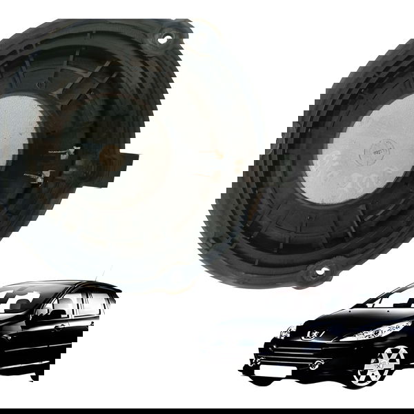 Auto Falante Porta Dianteiro Direito Peugeot 208 2014 2015