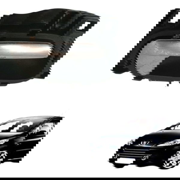 Maçaneta Interna Traseira Direita Peugeot 208 2015 2016