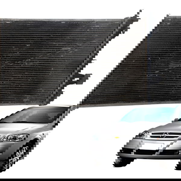 Radiador Água Motor Chevrolet Astra 1.8 2001 2002 Detalhe