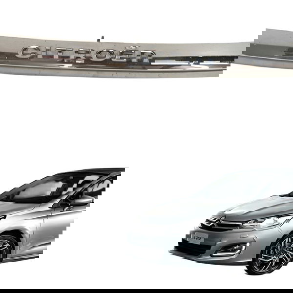 Friso Aplique Tampa Traseira Citroen C4 Lounge 1.6 2015