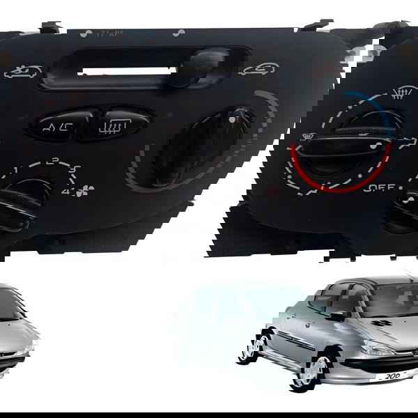 Comando Ar Condicionado Peugeot 206 1998 1999 2000