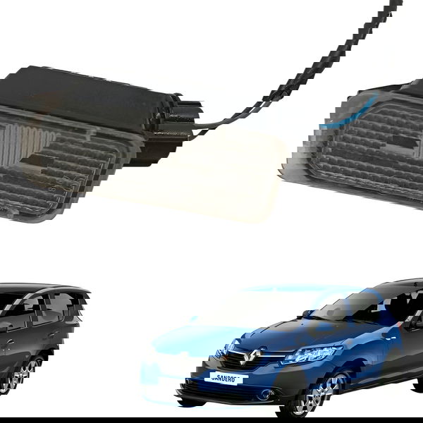 Lanterna Luz Placa Renault Clio Logan Sandero 2017 2018 2019