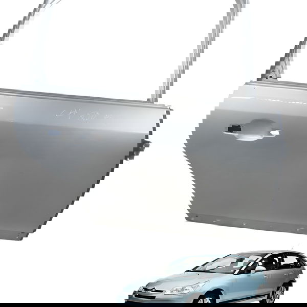 Porta Traseira Direita Citroen C4 Pallas 2.0 4p 2008 2009 Traseira Direito