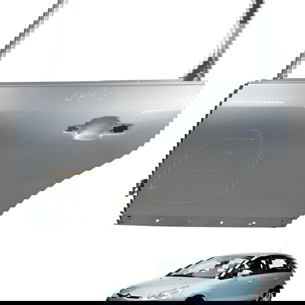 Porta Traseira  Esquerda Citroen C4 Pallas 4p 2008 Detalhe Traseira Esquerdo