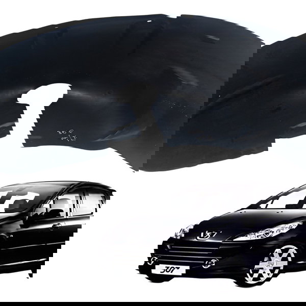 Parabarro Traseiro Esquerdo Peugeot 307 2005 2006 2007 2008