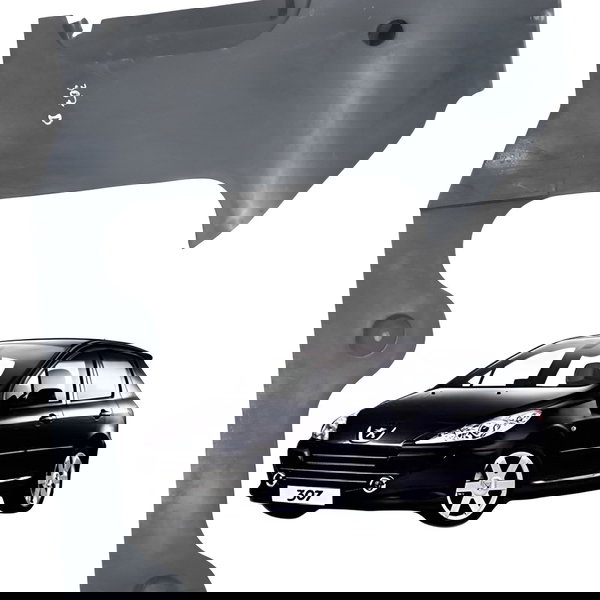 Protetor Defletor Interno Radiador Peugeot 307 2005 Detalhe