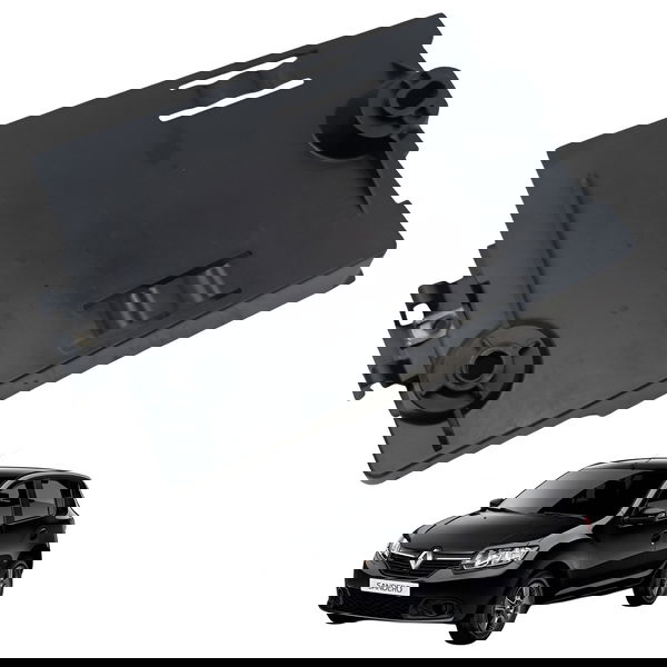 Moldura Suporte Caixa Fusivel Renault Sandero 1.0 2017 2018