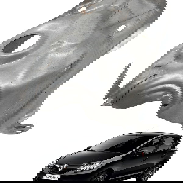 Defletor Coletor Escapamento Renault Sandero 1.0 2017 2018