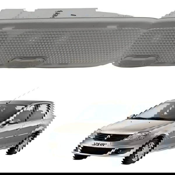 Luz Teto Cortesia Renault Logan 1.0 Authentique 2008 2009