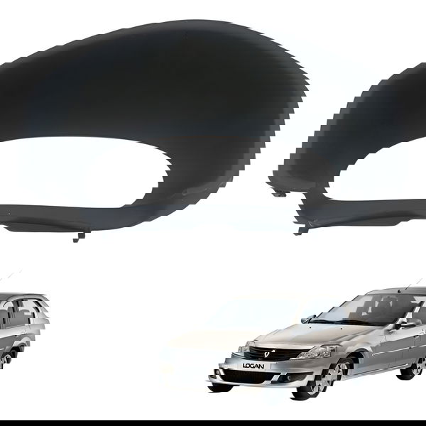 Moldura Painel Instrumentos Renault Sandero 1.0 2017 Detalhe