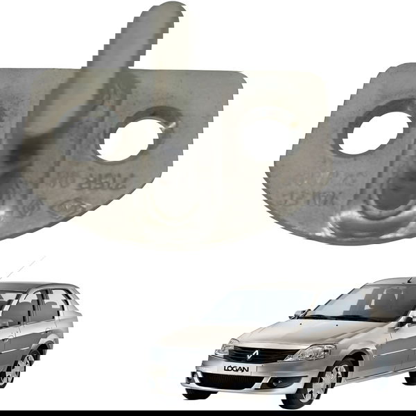 Batente Porta Renault Logan 1.0 Authentique 2008 2009 2010