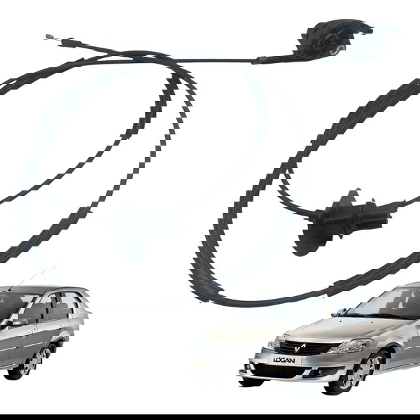 Cabo Alavanca Abertura Capo Renault Logan 1.0 2008 2009 2010