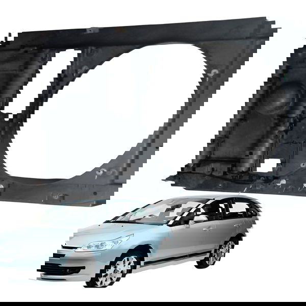 Moldura Frontal Ventilador Radiador Citroen C4 Pallas 2008