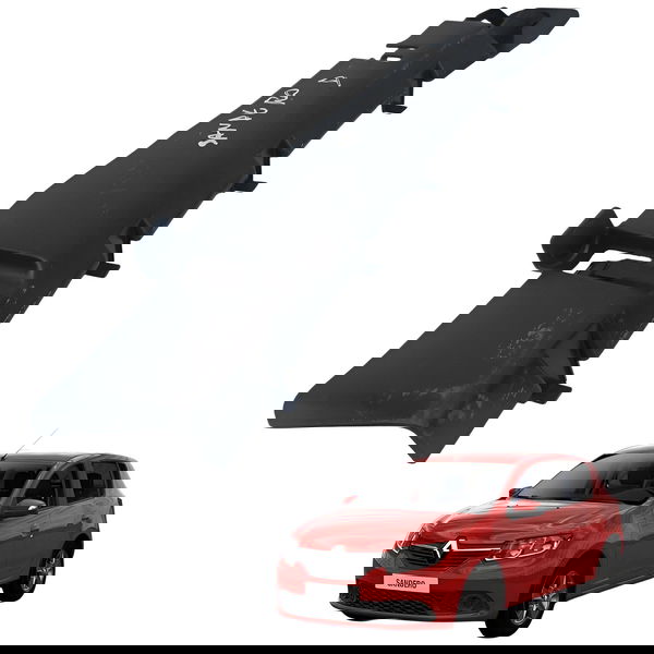 Moldura Direito Porta Malas Renault Sandero 1.0 2017 2018