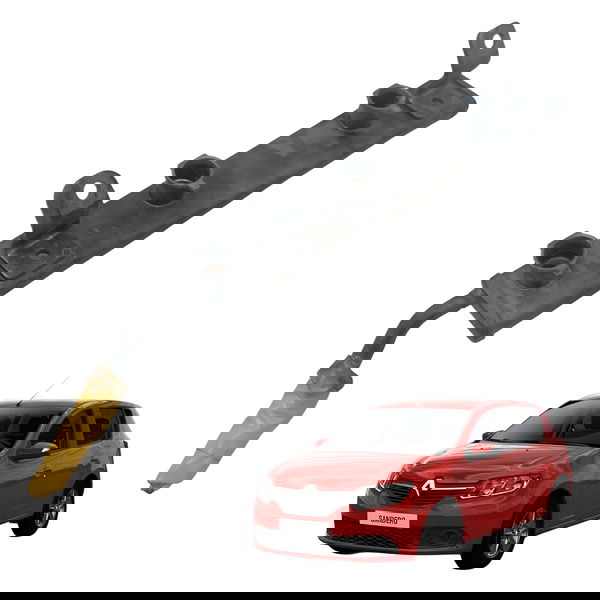 Flauta Bicos Injetor Renault Sandero Logan 1.0 2017