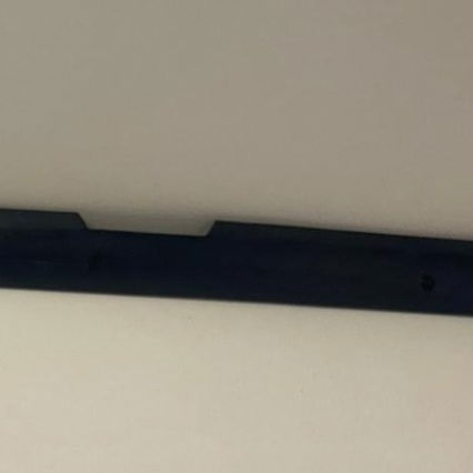 Soleira Porta Dianteira L.d Fiat Uno Orig 1819091 Preto