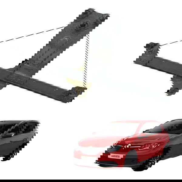 Maquina Vidro Manual Traseiro Direito Renault Sandero 2017