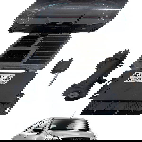 Kit Injeção Modulo Conforto Chave Antena Gm Agile 1.4 2014