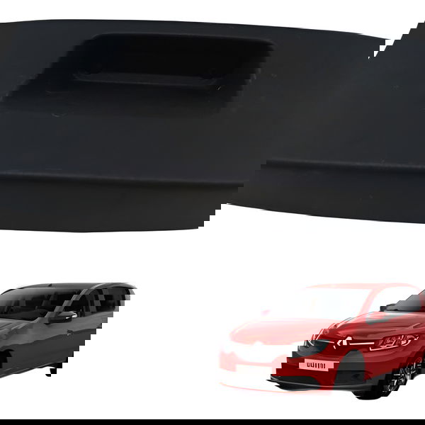 Moldura Puxador Tampa Porta Malas Renault Sandero 2016 2017