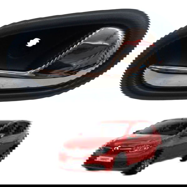 Maçaneta Interna Dianteira Direita Renault Sandero 1.0 2017 Dianteira