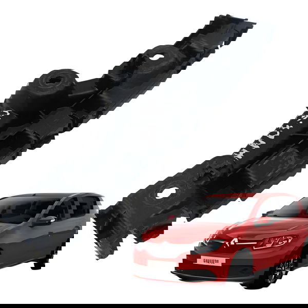 Guia Parachoque Dianteiro Esquerdo Renault Sandero 1.0 2017