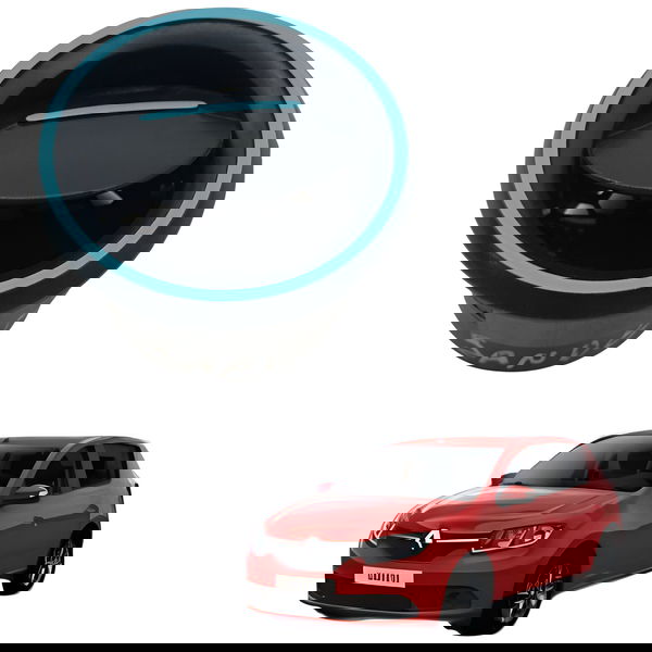 Difusor Saida Ar Lateral Painel Renault Sandero 1.0 2017