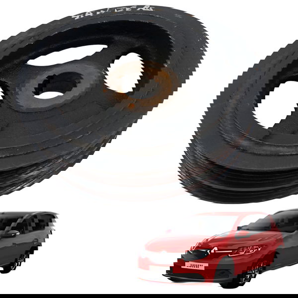 Polia Virabrequim Renault Sandero Logan 1.0 2017 2018 2019