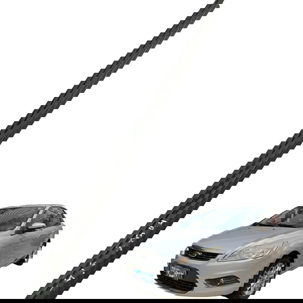 Canaleta Porta Dianteira Direita Ford Focus Sedan Glx 2002